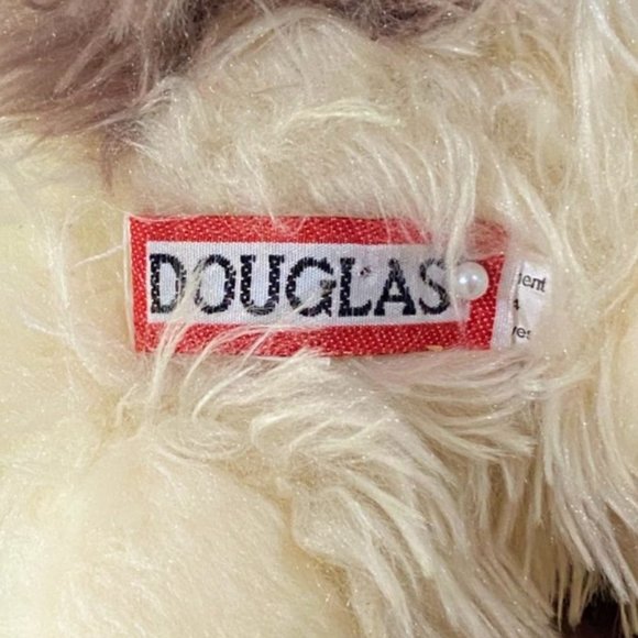 Douglas Cuddle Toys Llama Zephyr 11" Stuffed Animal Plush Alpaca Christmas Hat - Picture 7 of 10